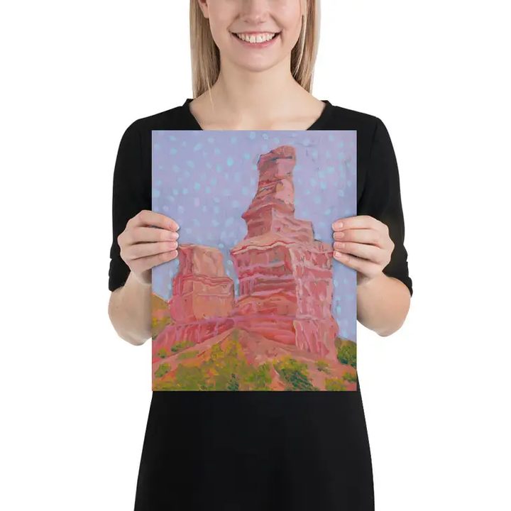 ILUSTRACIÓN - El Baker, Palo Duro Canyon Print