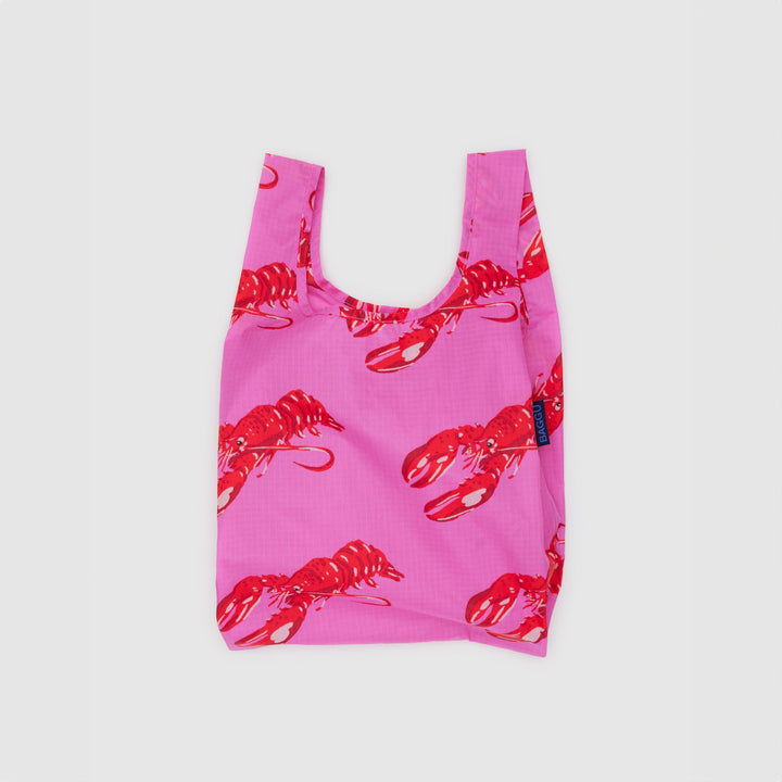 TOTE BAG - Baggu, Baby Pink Lobster