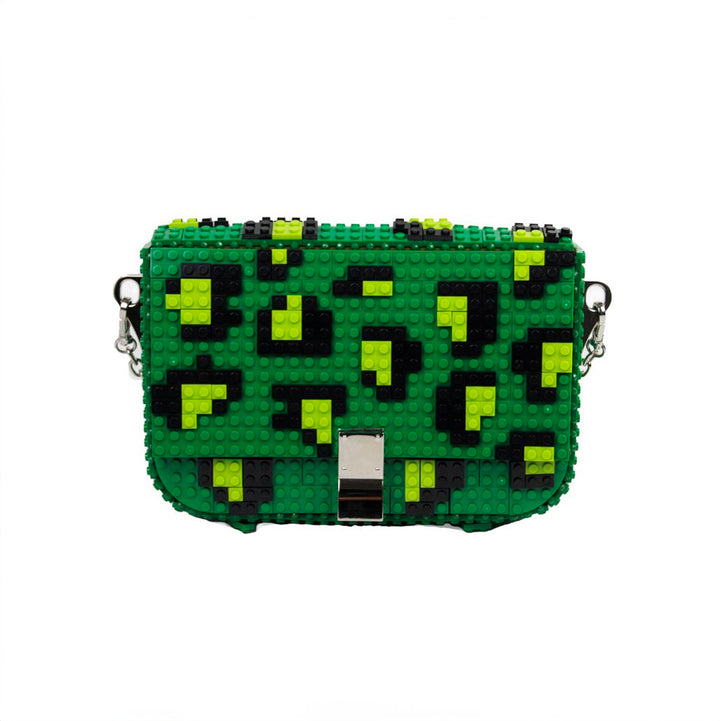 BOLSO - Bag & Block, Animal Print Verde