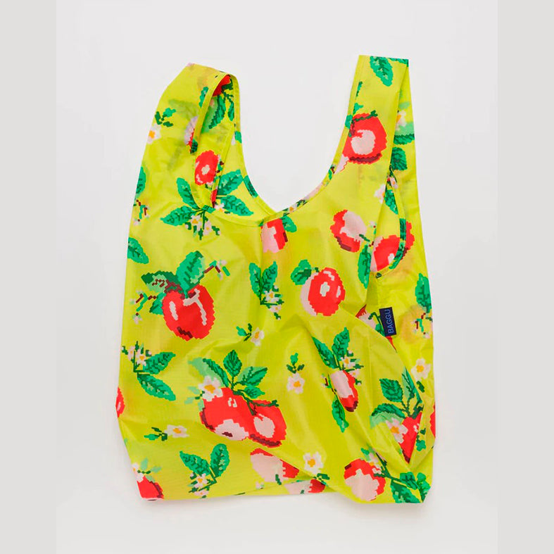 TOTEBAG - Baggu, Needlepoint Apple