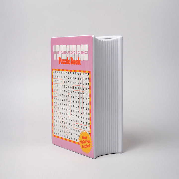 JARRÓN - Ban.Do, Book Vase - Word Search