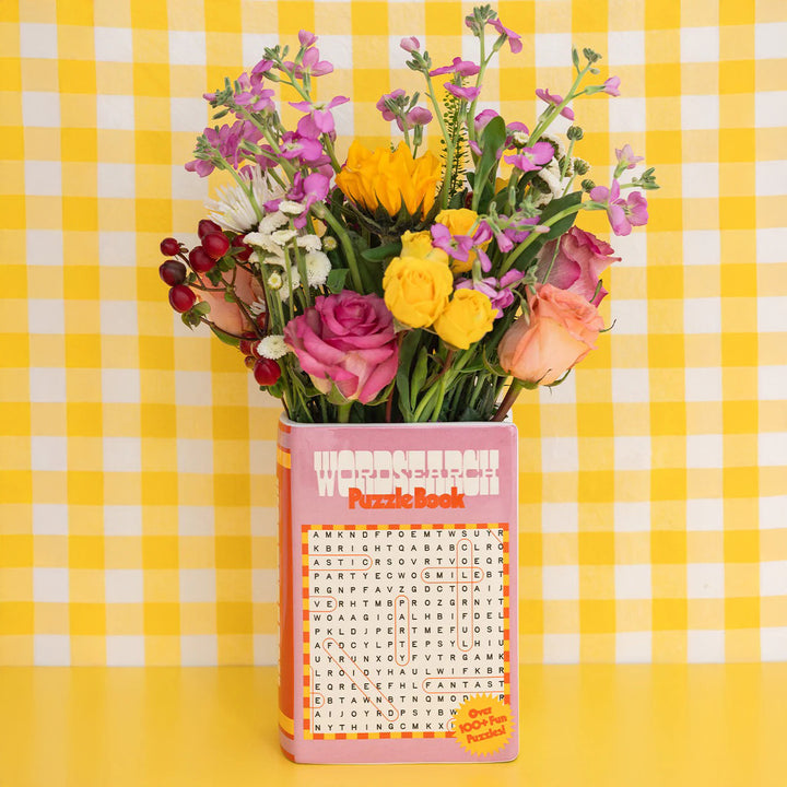 JARRÓN - Ban.Do, Book Vase - Word Search