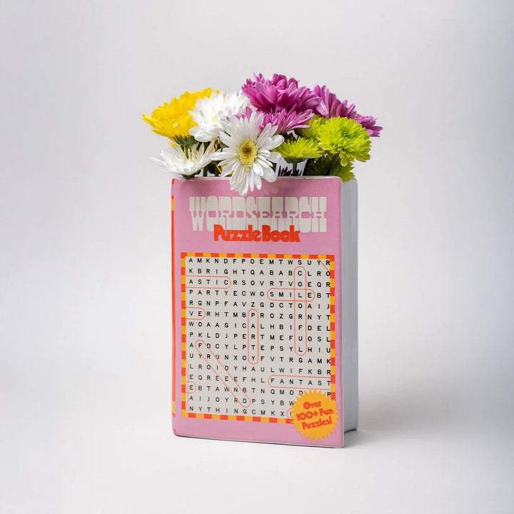 JARRÓN - Ban.Do, Book Vase - Word Search
