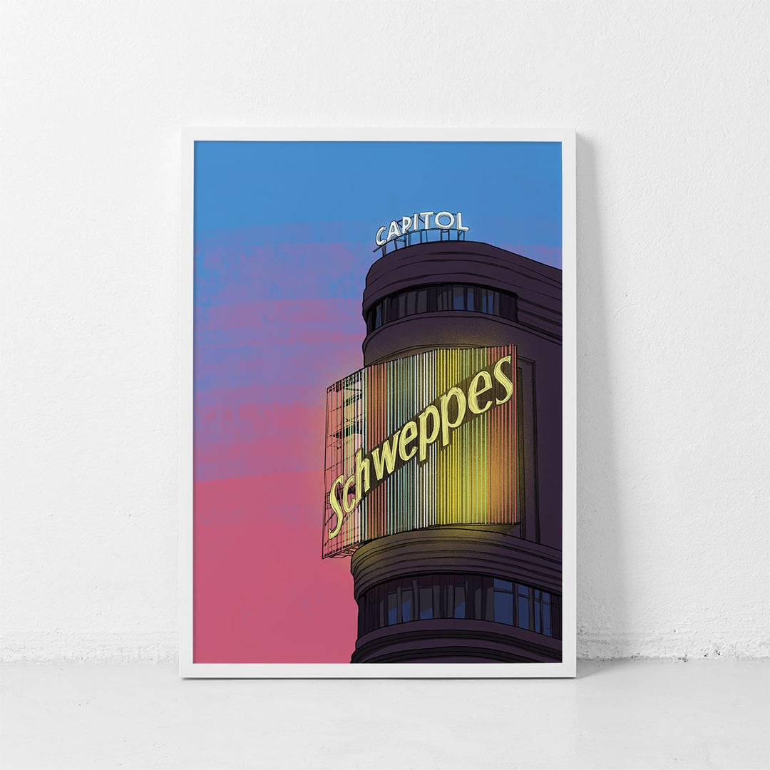 ILUSTRACIÓN - Javier López, Capitol atardecer