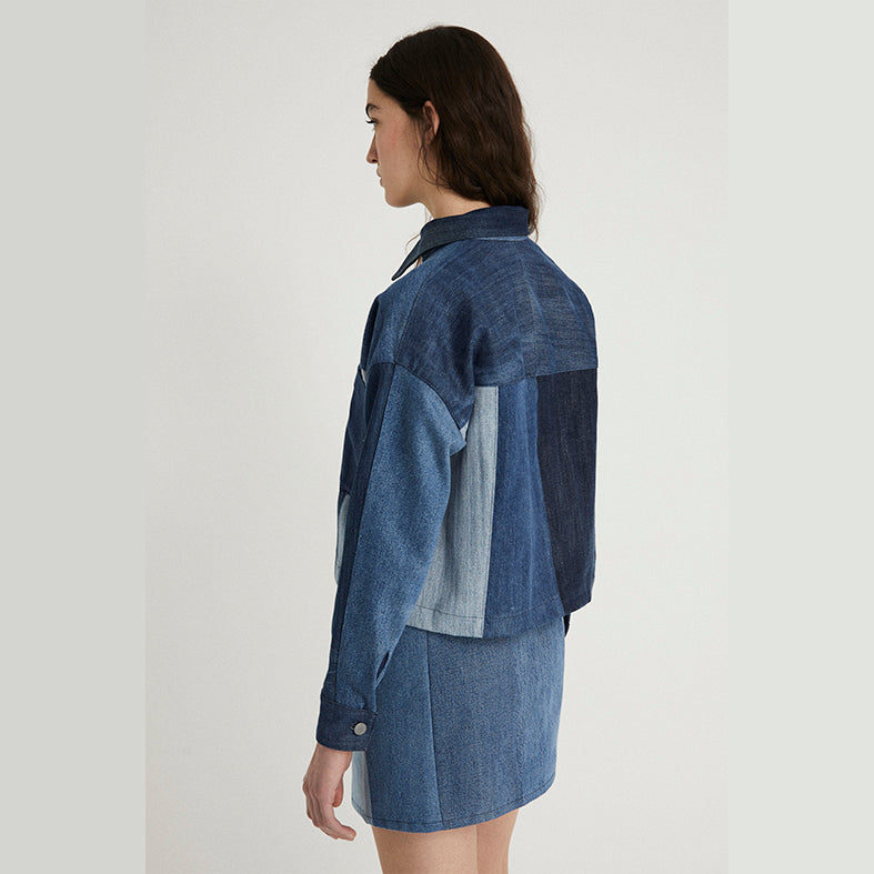 CHAQUETA CORTA - Infinit Denim, Upcycled