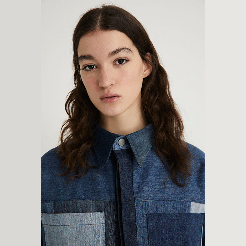 CHAQUETA CORTA - Infinit Denim, Upcycled