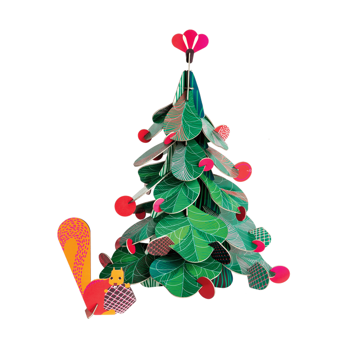 MAQUETA - Studio Roof, Squirrel christmas tree