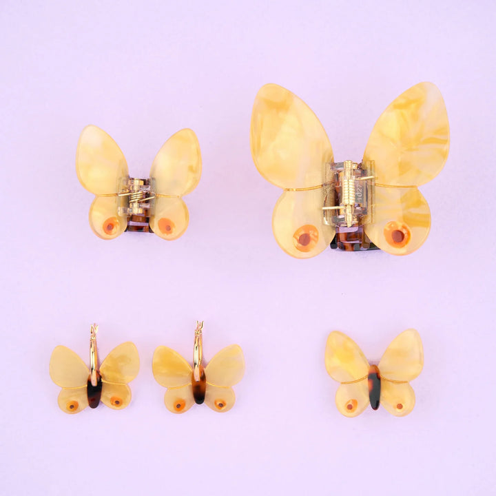 PENDIENTES - Coucou Suzette, Mariposa Amarilla
