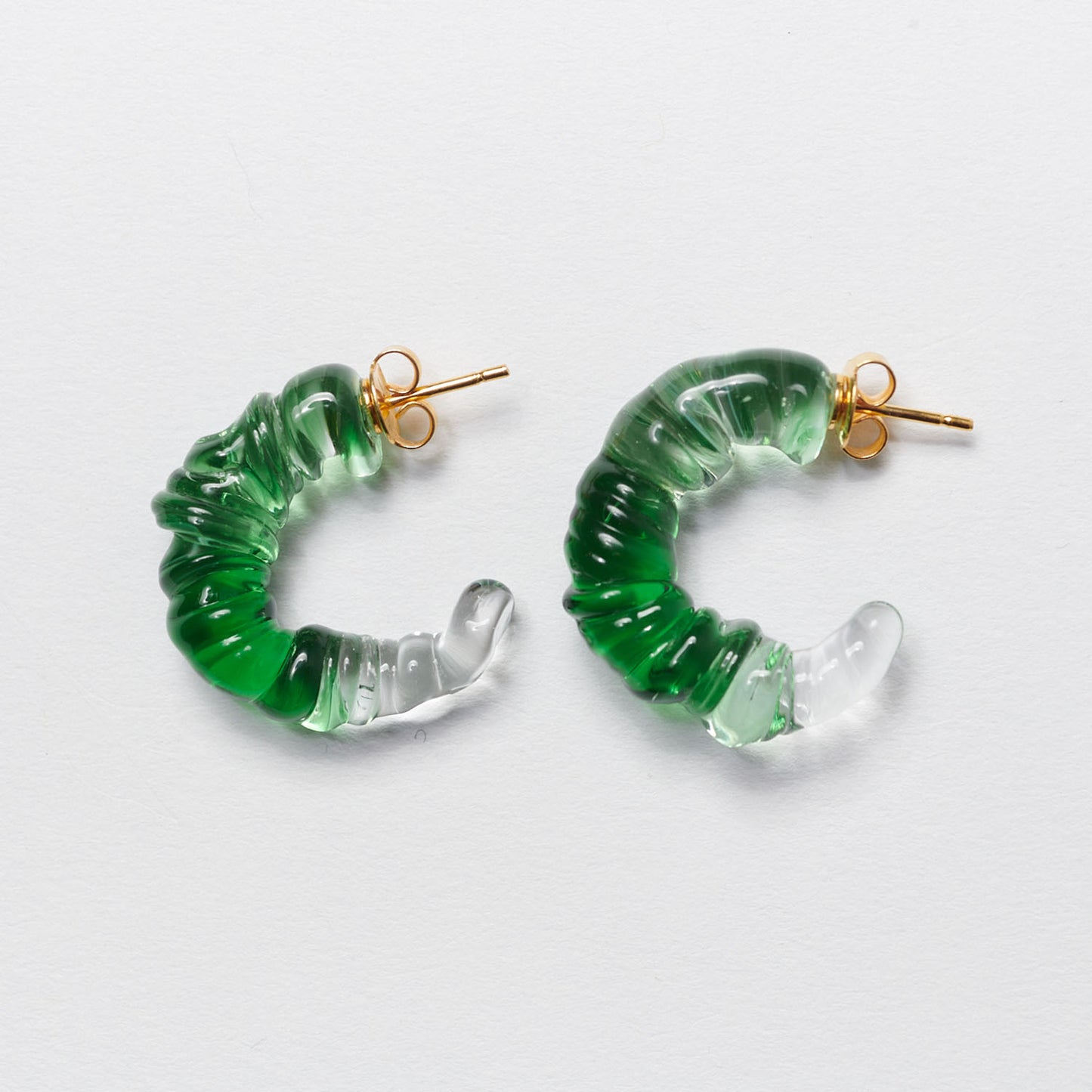 PENDIENTES - Levens, Daria Hoops Verde