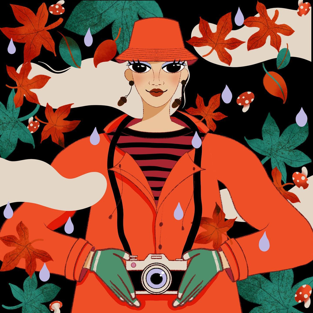 ILUSTRACIÓN - Mooka, Promenade d'automne