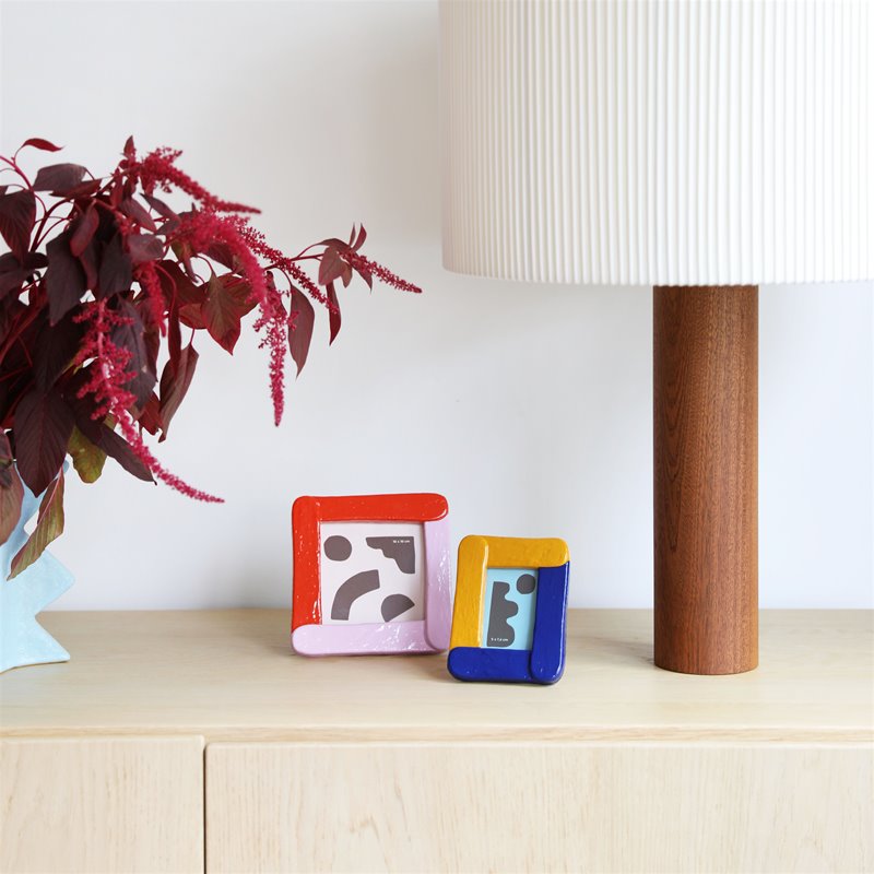 MARCO - & Klevering, Frame Duo Rojo y rosa