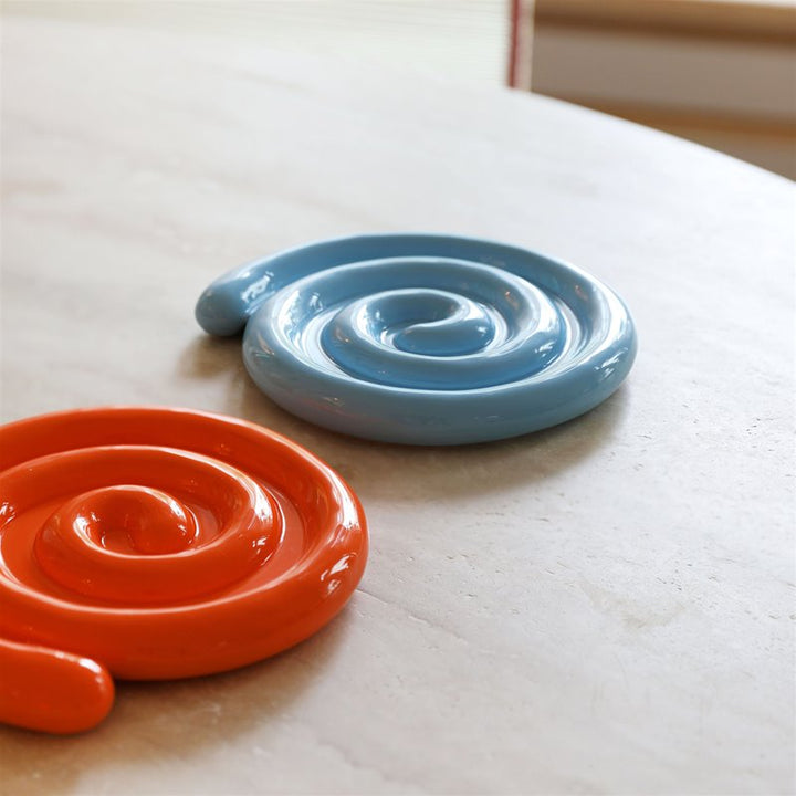 BANDEJA - & Klevering, snail azul