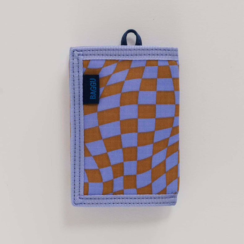 CARTERA - Baggu, Lavender Trippy Checker