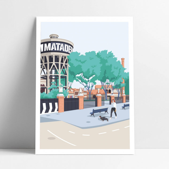 ILUSTRACIÓN - El Chico Llama, Matadero - Madrid