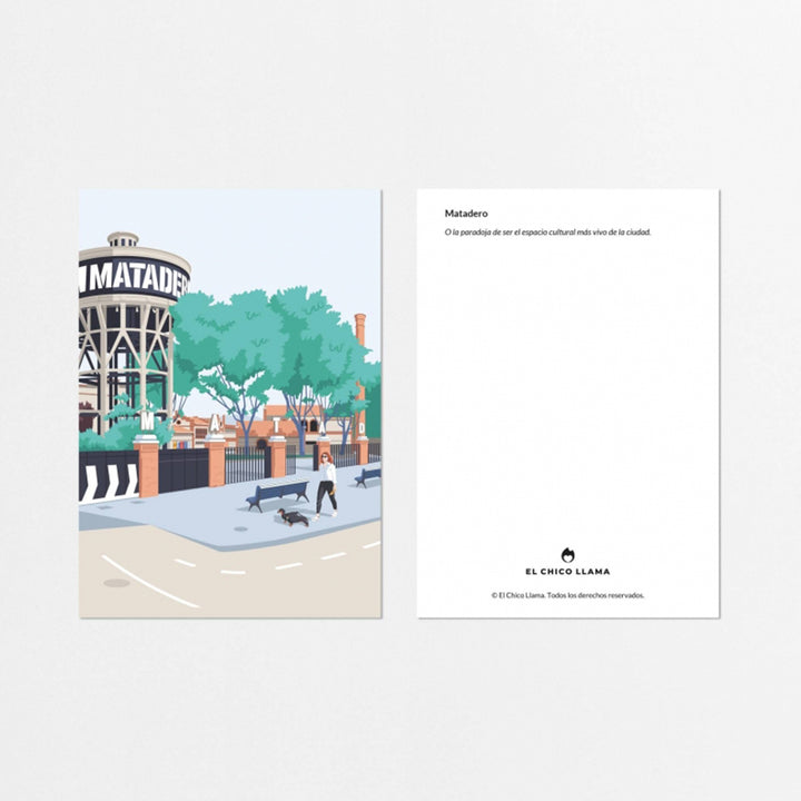 ILUSTRACIÓN - El Chico Llama, Matadero - Madrid