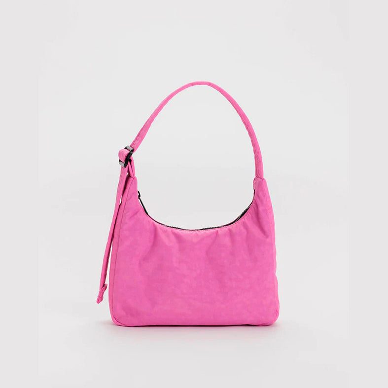BOLSO - Baggu, Mini Nylon Shoulder Extra Pink