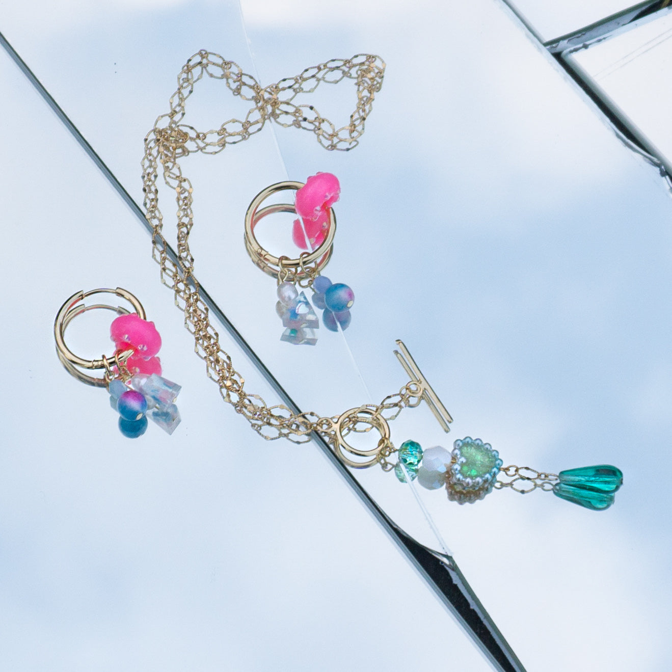 PENDIENTES - Glimmering, Mixed Treasures
