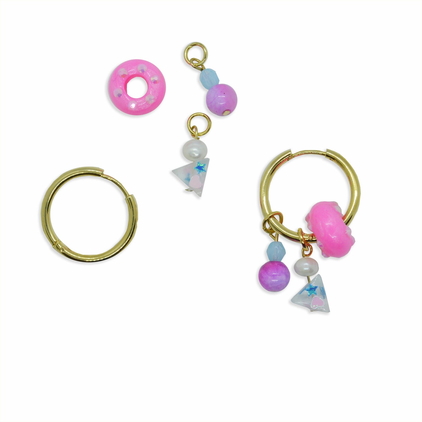 PENDIENTES - Glimmering, Mixed Treasures