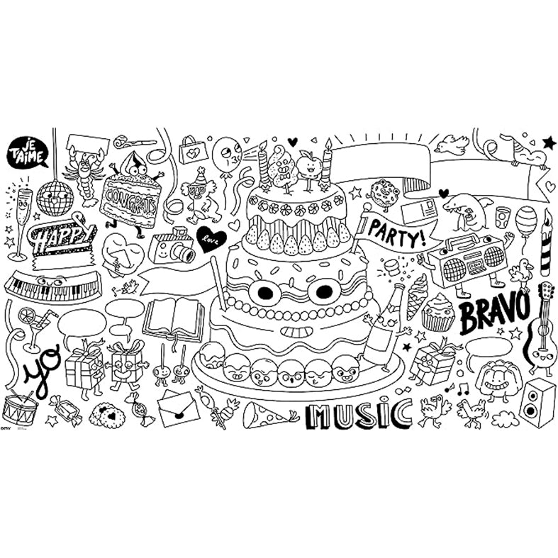 POSTER XXL - Omy, Fiesta