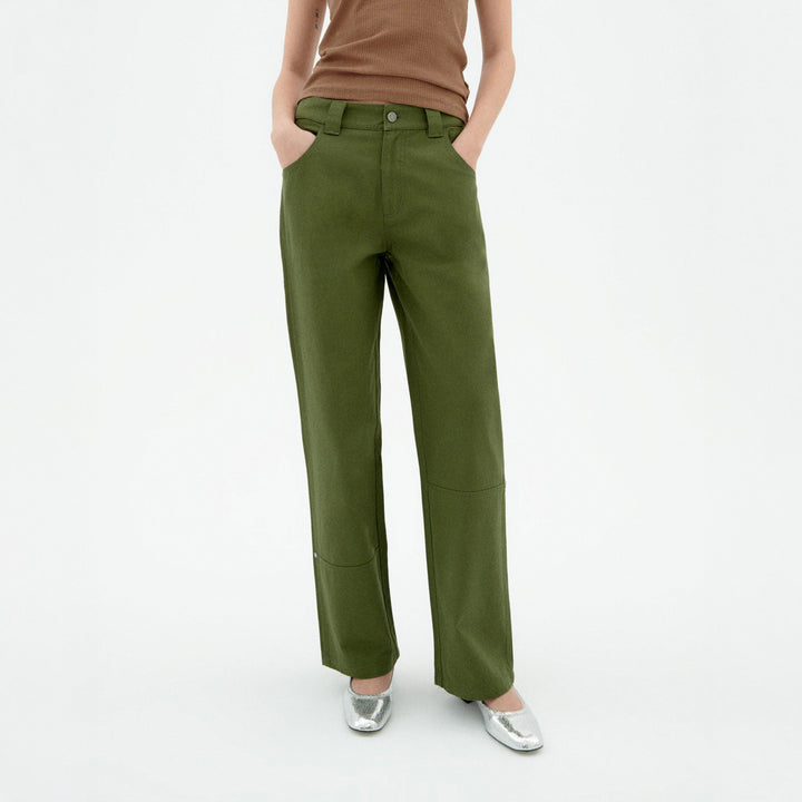 PANTALÓN - Thinking Mu, Perle Verde Kentia