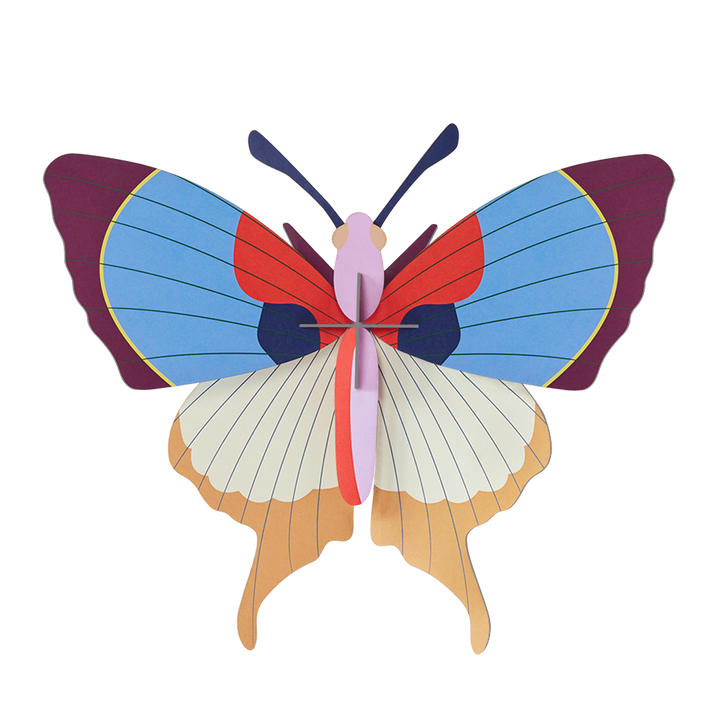 MAQUETA - Studio Roof, Plum Fringe Butterfly