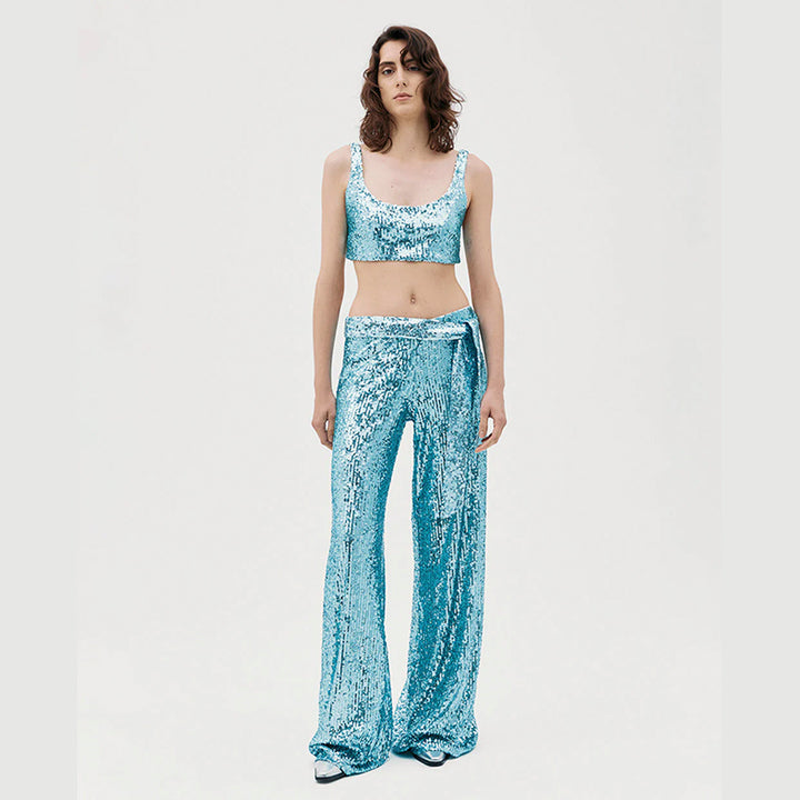 TOP TIRANTES - PSC, Mint Sequin