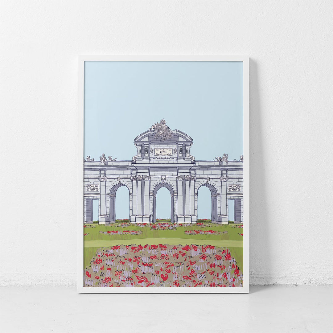 ILUSTRACIÓN - Javier López, Puerta de Alcalá