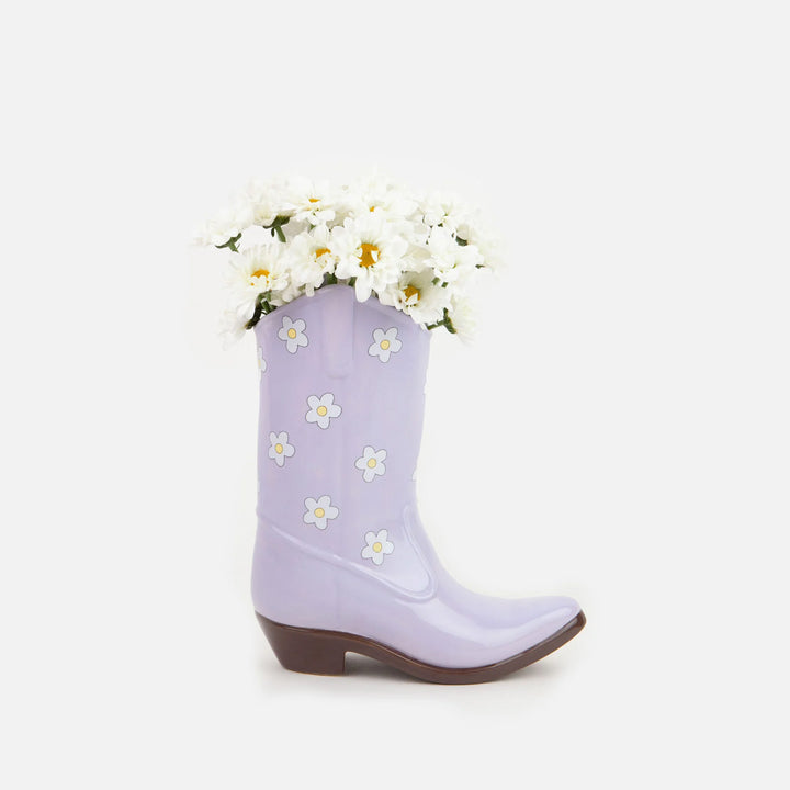 JARRÓN - Doiy, Rodeo Cowboy Boot Lilac