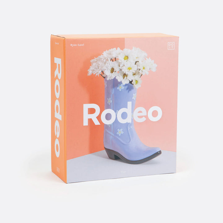 JARRÓN - Doiy, Rodeo Cowboy Boot Lilac