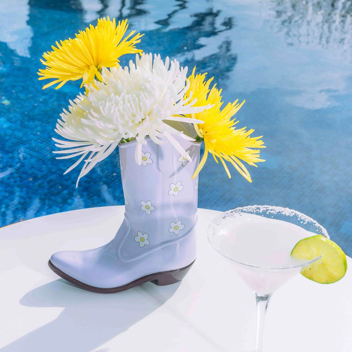 JARRÓN - Doiy, Rodeo Cowboy Boot Lilac