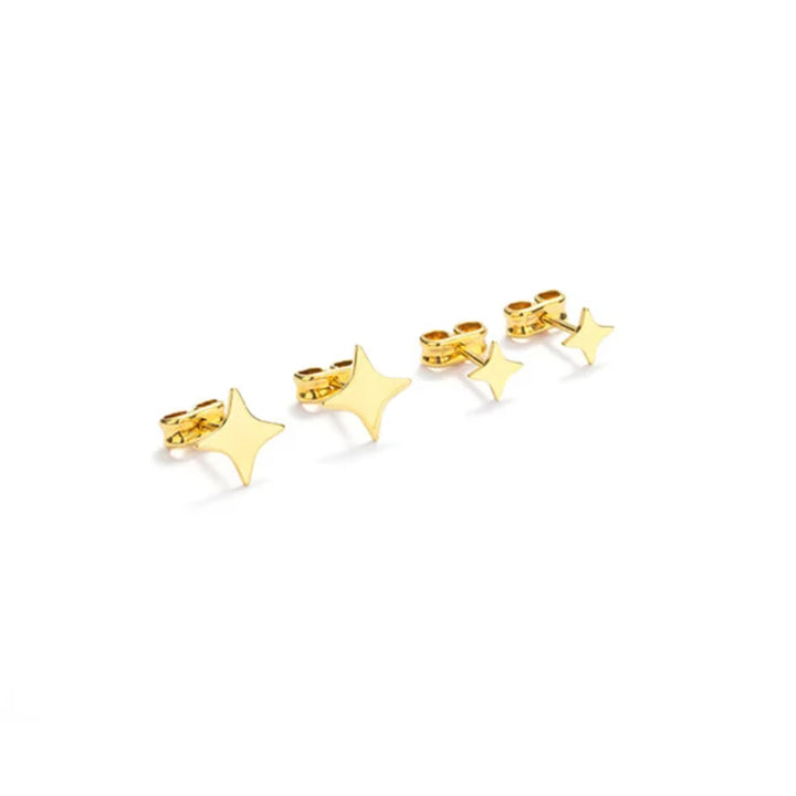 PENDIENTES  - Srta Bolitas, Estrella Oro
