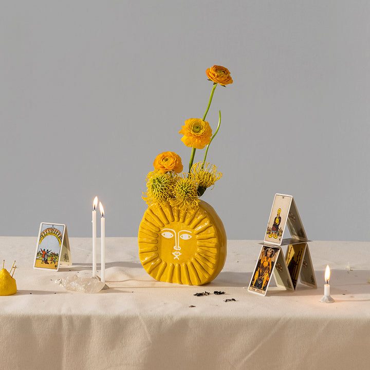 JARRÓN - Doiy, Yellow Sun