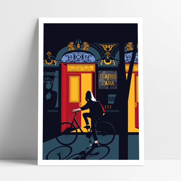 ILUSTRACIÓN - El Chico Llama, Teatro Lara - Madrid