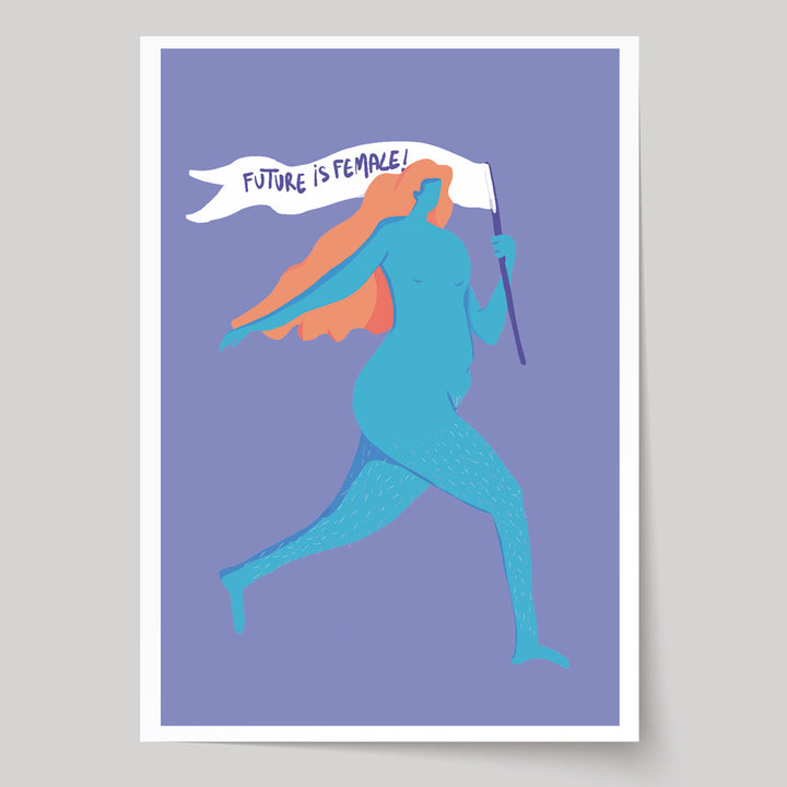 ILUSTRACIÓN - Srta. Poppy, The future is female