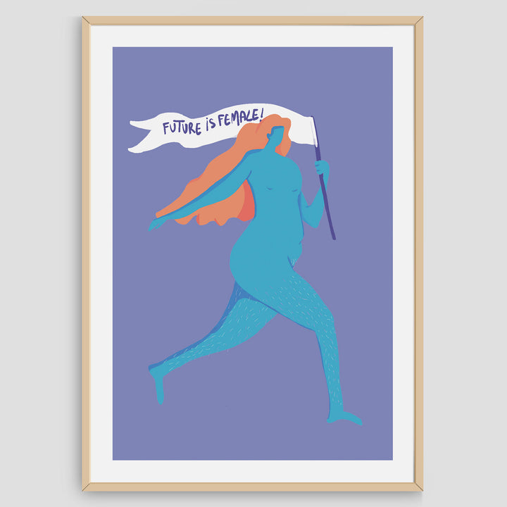 ILUSTRACIÓN - Srta. Poppy, The future is female