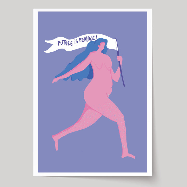 ILUSTRACIÓN - Srta. Poppy, The future is female