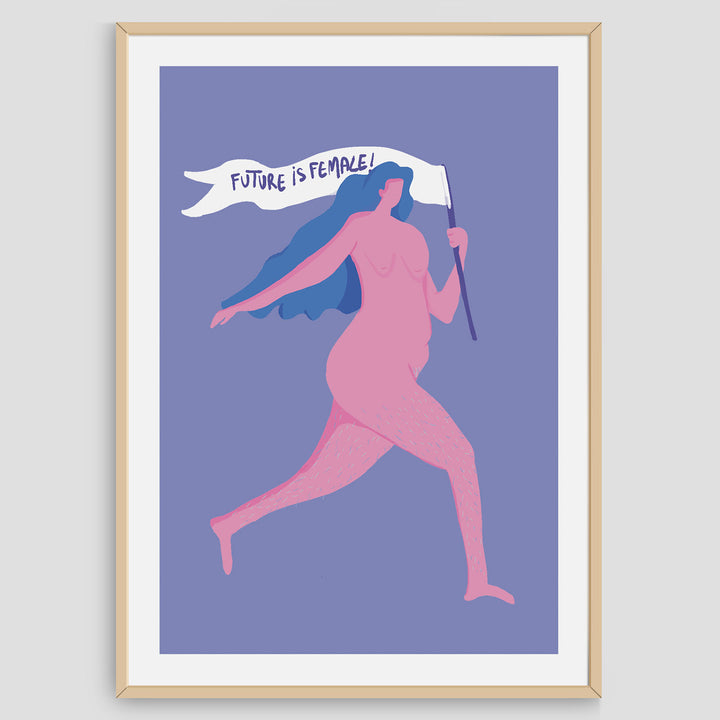 ILUSTRACIÓN - Srta. Poppy, The future is female