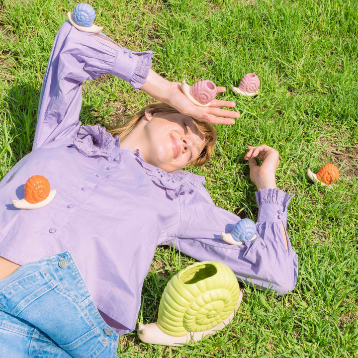 JARRÓN - Doiy, Woodland Snail