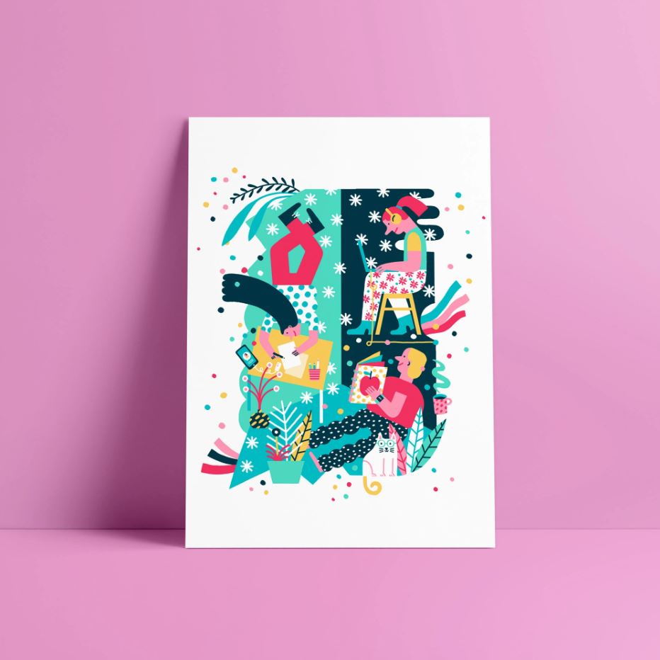 ILUSTRACIÓN, Ana Seixas, Study Corner