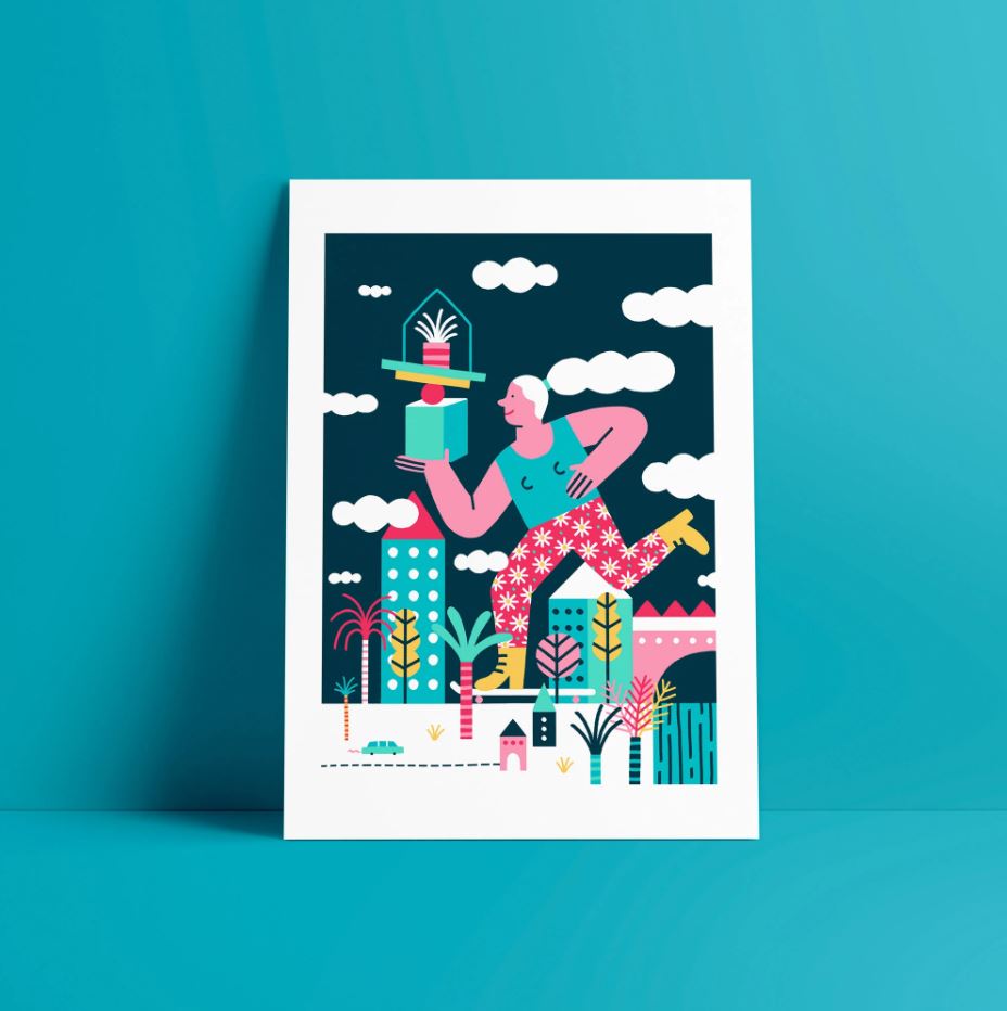 ILUSTRACIÓN, Ana Seixas, Skating through life