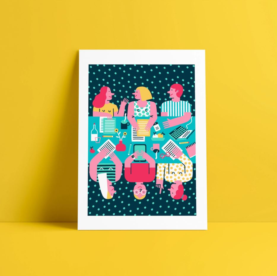 ILUSTRACIÓN, Ana Seixas, Teamwork