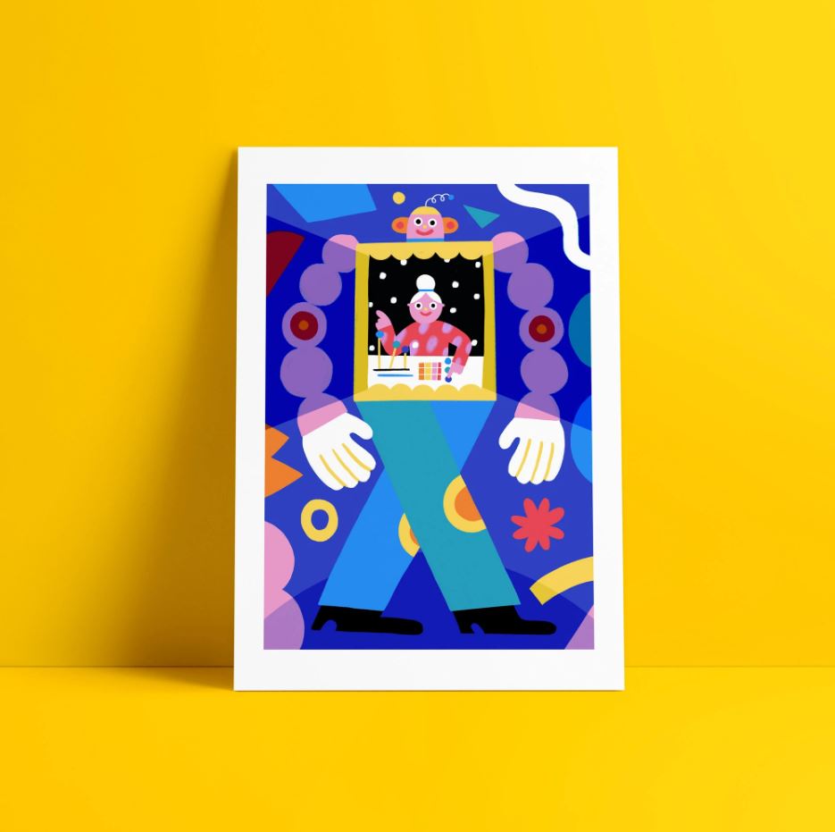 ILUSTRACIÓN, Ana Seixas, Robot I