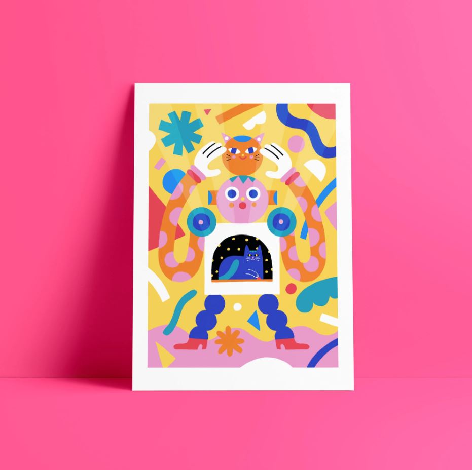 ILUSTRACIÓN, Ana Seixas, Robot II