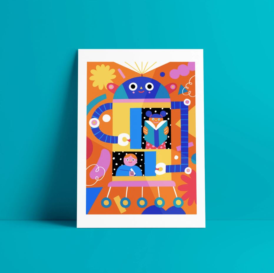ILUSTRACIÓN, Ana Seixas, Robot III