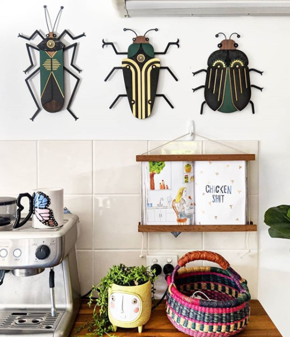 DECORACIÓN PARED - Umasqu, insecto #9