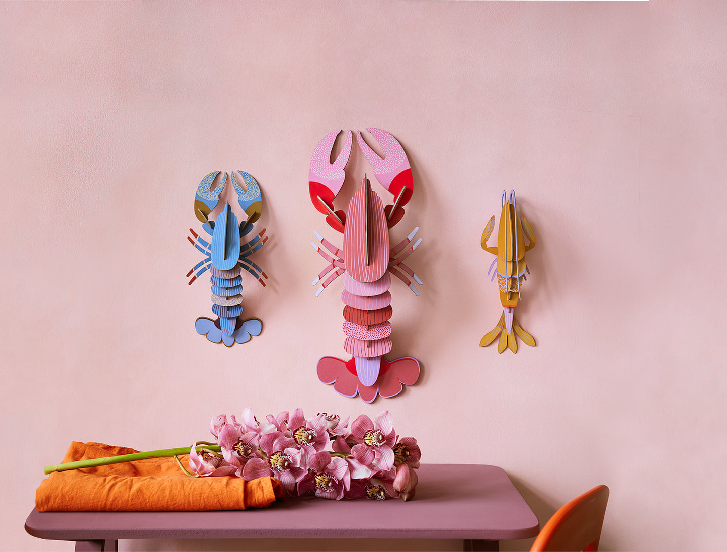 MAQUETA - Studio Roof, Deluxe Pink Lobster