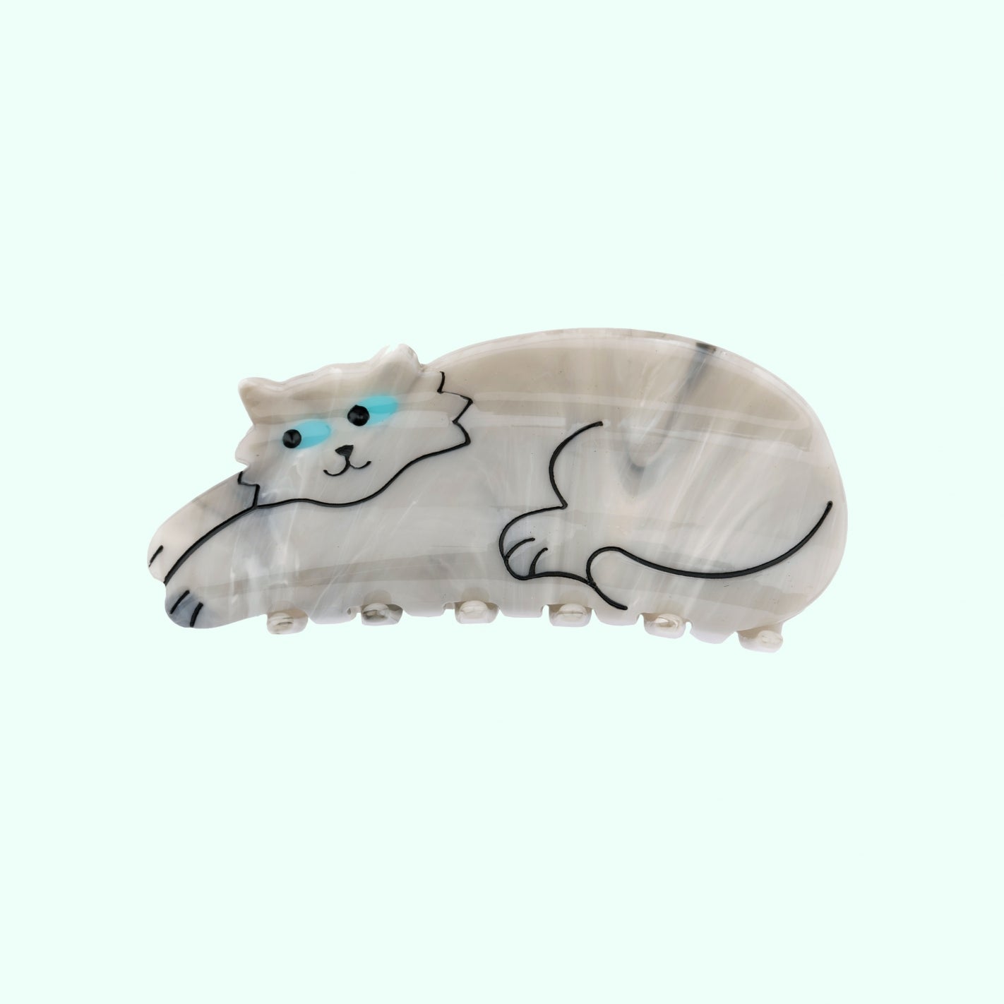 PINZA DE PELO - Coucou Suzette, Gato gris