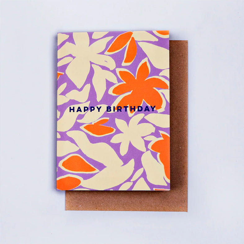 TARJETA FELICITACIÓN - The Completist, Tropical Birthday