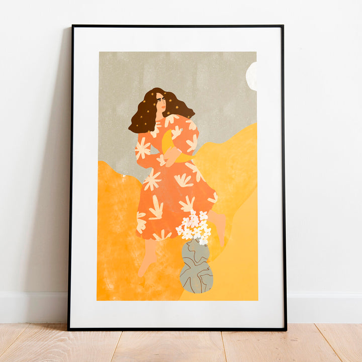 ILUSTRACIÓN - Alja Horvat, I stole the Moon