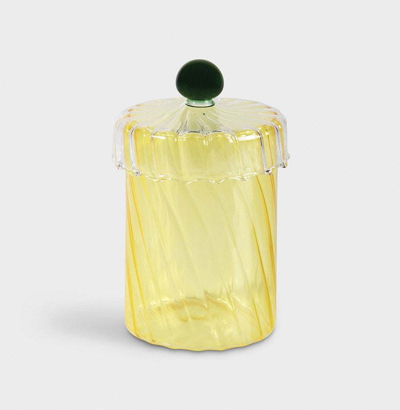 CAJA - & klevering, Spiral vidrio amarillo